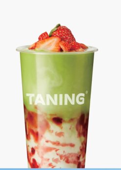 Avocado strawberry cup